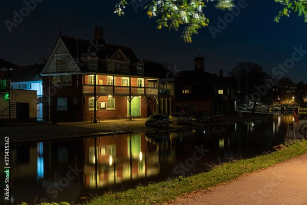 Obraz Cambridge night
