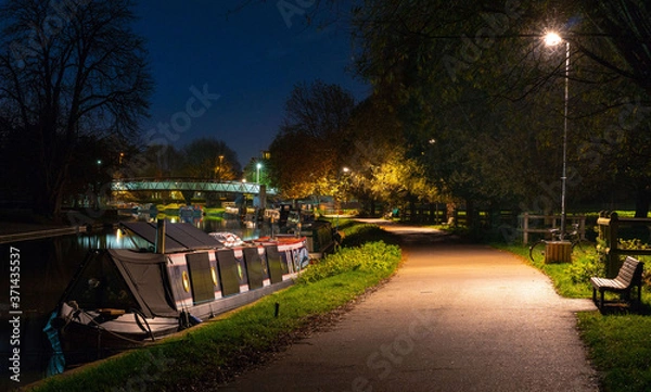 Obraz Night Cambridge