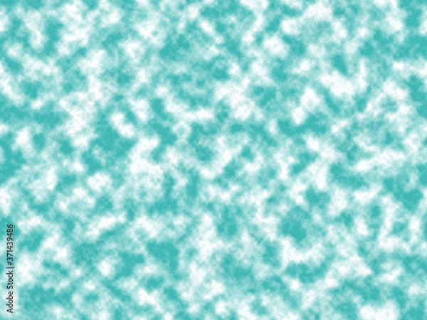 Fototapeta wallpaper green color cloud texture background pattern. computer generated background of random cloud pattern.