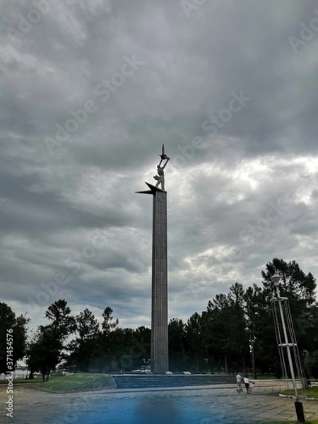 Fototapeta fountain in the park