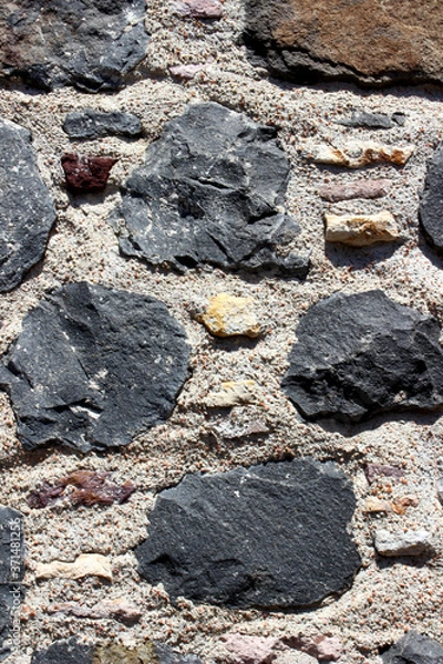 Fototapeta old stone wall texture background