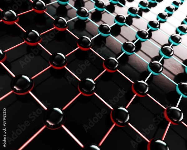 Obraz abstract network background