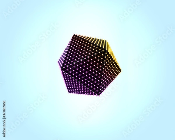 Obraz Amotic Platonic Cube