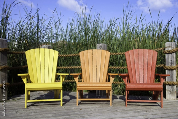 Obraz Muskoka Chairs
