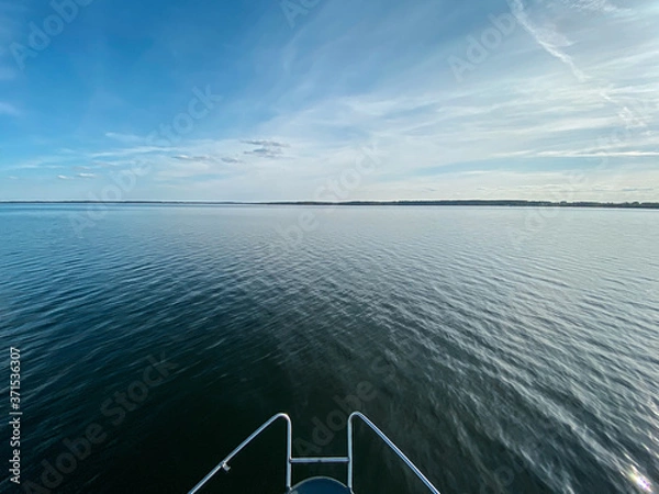 Obraz lake view from a boat