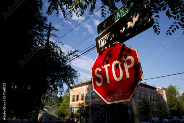 Fototapeta stop sign