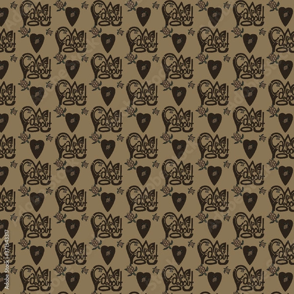 Obraz We care about you. 12" x12"