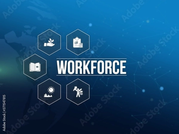 Obraz workforce