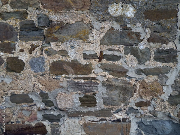 Obraz castle wall texture