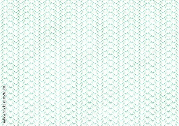 Obraz 和柄・青海波