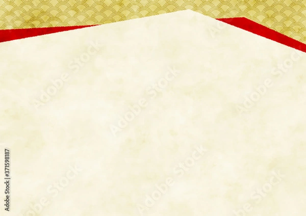 Obraz 和柄・青海波