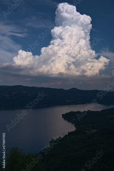 Obraz Cumuli sul lago