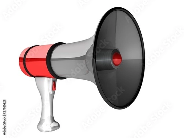 Fototapeta Megafon