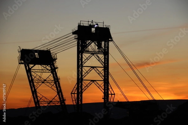 Obraz Natur oder Technik, Hambacher Forst 