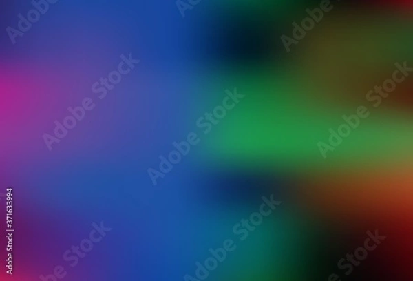 Obraz Dark Multicolor vector abstract bright pattern.