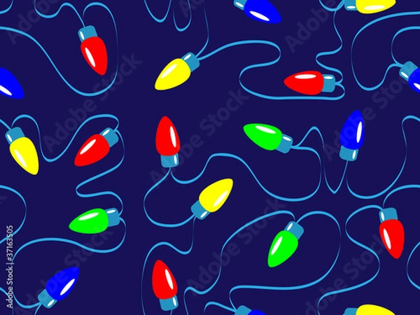 Obraz Seamless Christmas Pattern