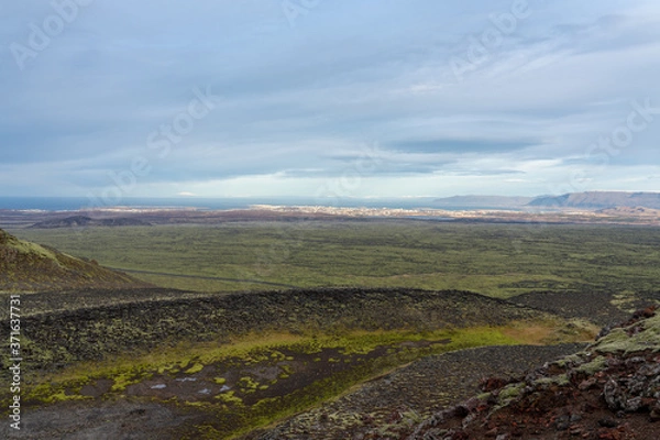 Obraz volcanic landscape