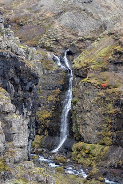 Obraz waterfall in the mountains