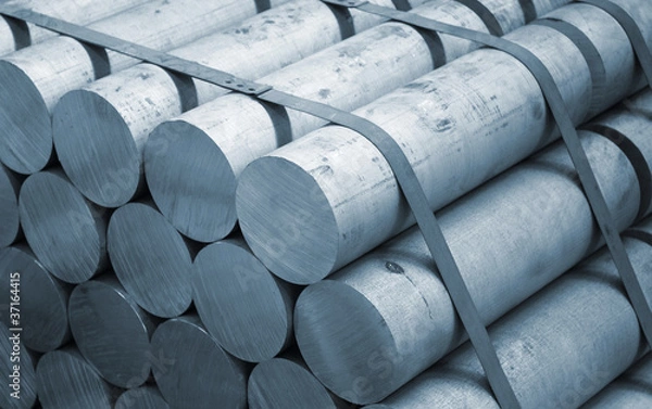 Obraz Surowiec aluminiowy