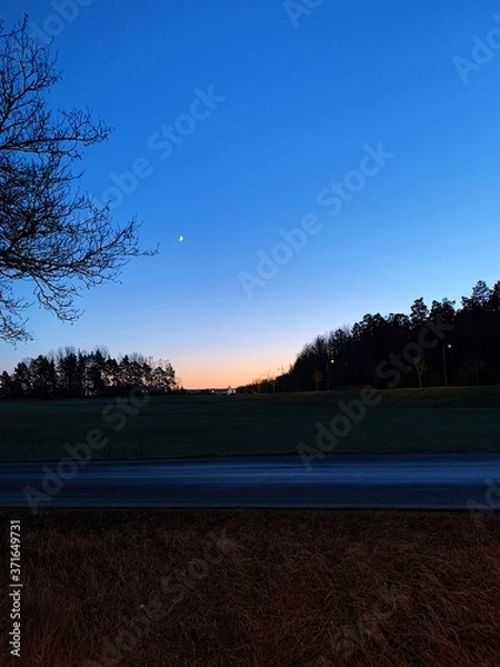 Fototapeta Orange Sunset.