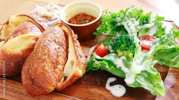 Obraz 健康的な朝食