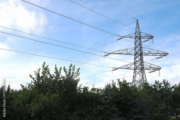 Obraz 高圧電線