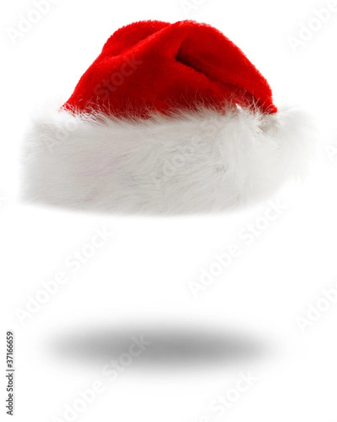 Obraz santa's hat with shadow