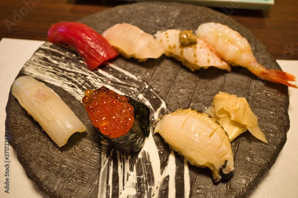 Obraz 北海道 函館の寿司