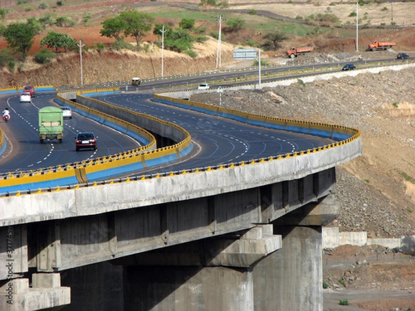 Obraz Expressway Curves 