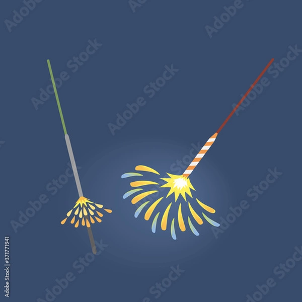 Obraz 手持ち花火