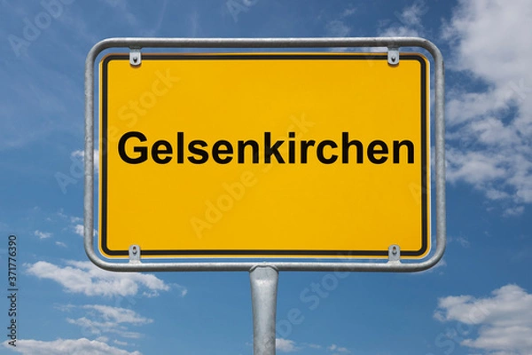 Obraz Ortstafel Gelsenkirchen