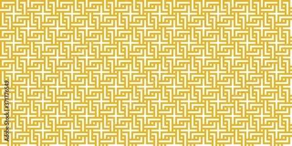 Obraz 角繋ぎ模様(日本の伝統模様)