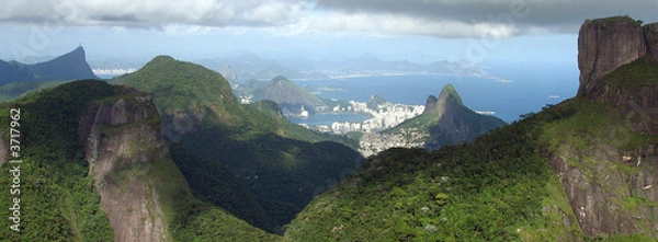 Obraz Rio between mountains