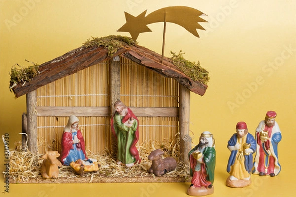 Obraz Weihnachtskrippe