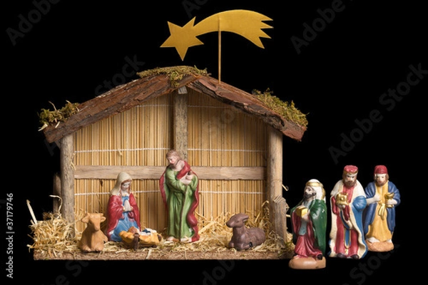 Obraz Weihnachtskrippe