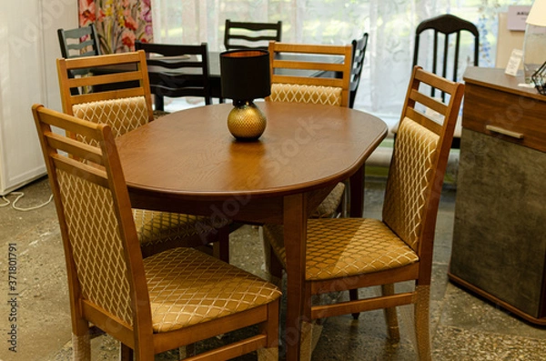 Fototapeta dining room table