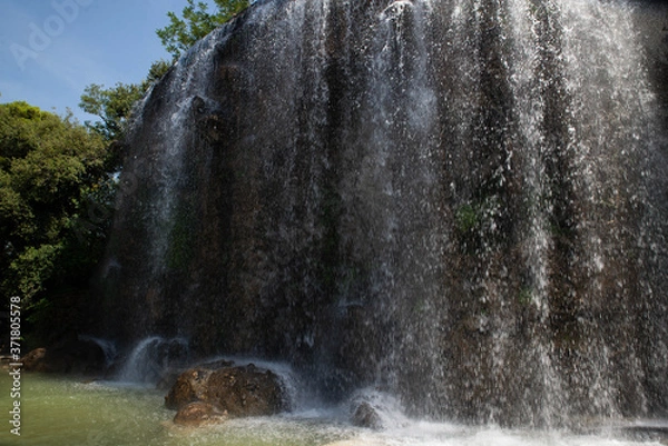 Obraz Une cascade figé dans le temps