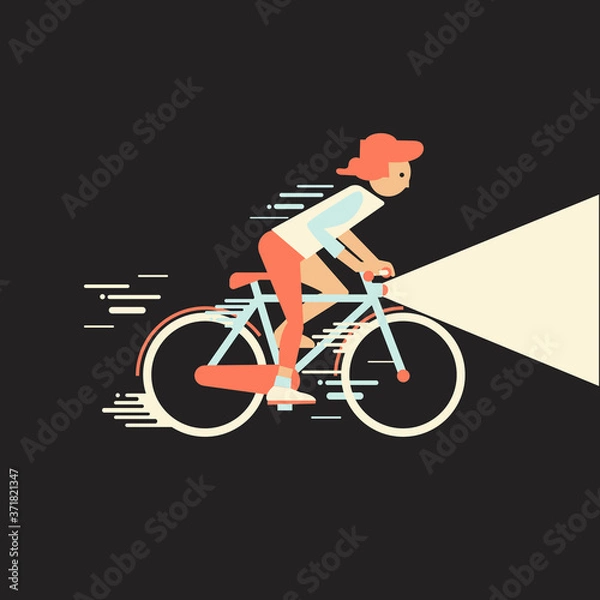 Obraz riding at night