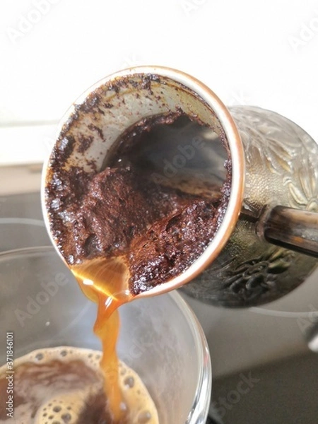 Obraz 
aromatic morning coffee