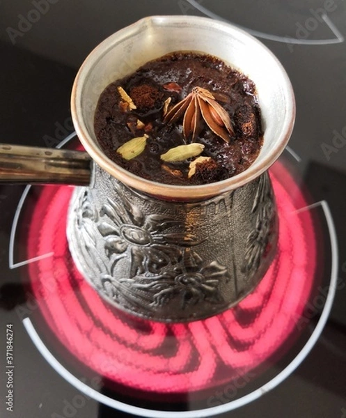 Obraz 
aromatic morning coffee