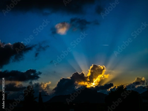 Obraz coucher de soleil