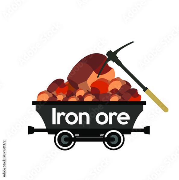 Obraz iron ore rocks