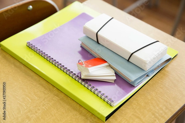 Fototapeta 勉強道具