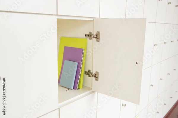 Obraz 大学のロッカー