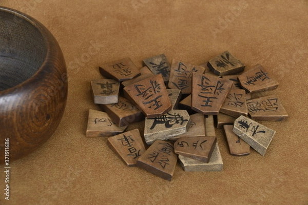 Obraz 思い出の将棋駒１