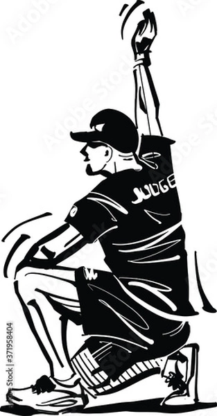 Obraz judge on the competition