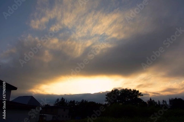 Obraz 夕暮れの空