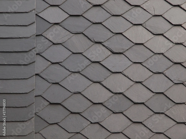 Fototapeta Schieferdach