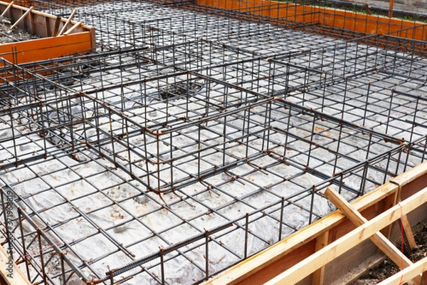 Obraz 鉄筋組立工事
