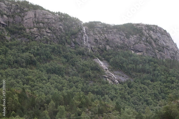 Obraz Wasserfall Norwegen